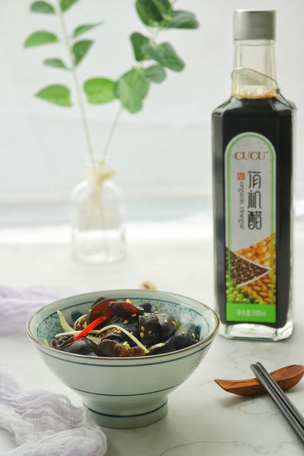 老醋木耳的做法-家常味拌菜譜