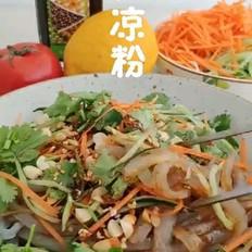 爽口涼粉的做法-家常味煮菜譜