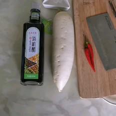 酸甜蘿卜的做法-酸甜味拌菜譜