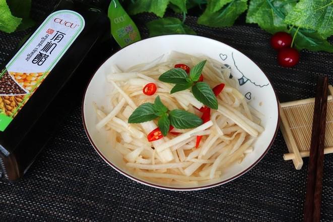 酸甜蘿卜的做法-酸甜味拌菜譜