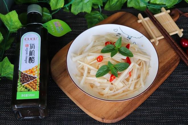 酸甜蘿卜的做法-酸甜味拌菜譜