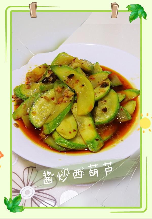 醬炒西葫蘆的做法-香辣味炒菜譜