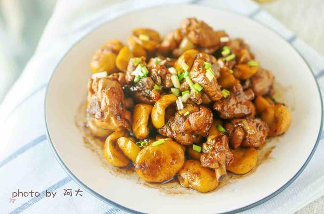 板栗燒雞的做法-咸鮮味燒菜譜