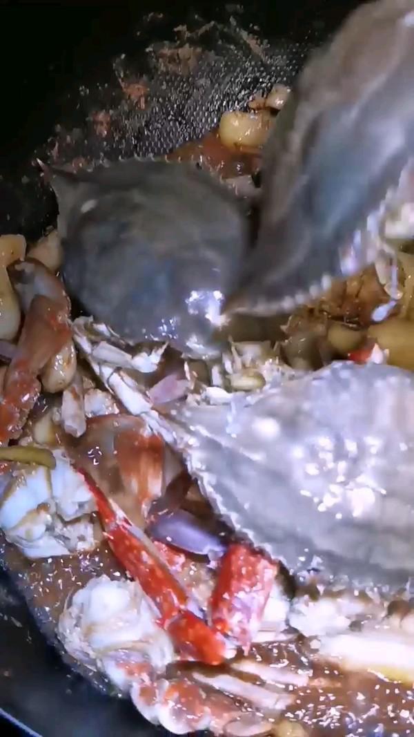 年糕炒蟹的做法-家常味炒菜譜