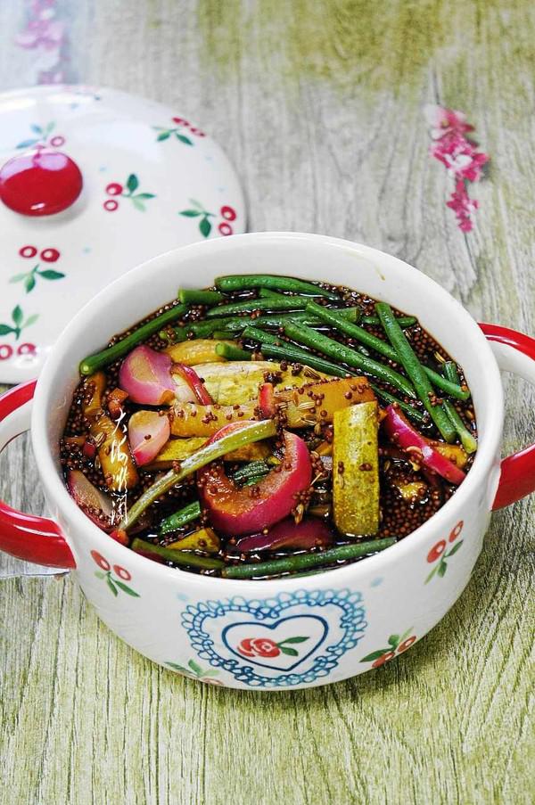 酸甜黃瓜豇豆角的做法-酸甜味蒸菜譜