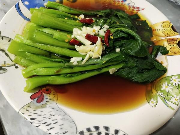 白灼菜心的做法-家常味煮菜譜