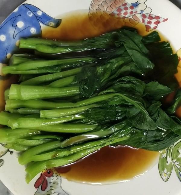 白灼菜心的做法-家常味煮菜譜