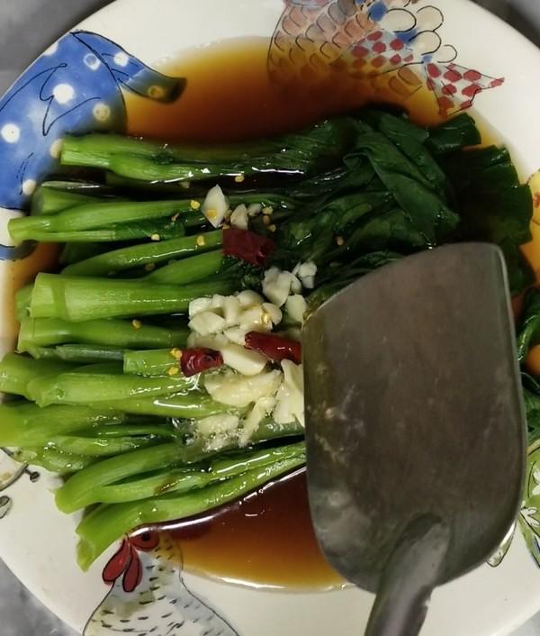 白灼菜心的做法-家常味煮菜譜