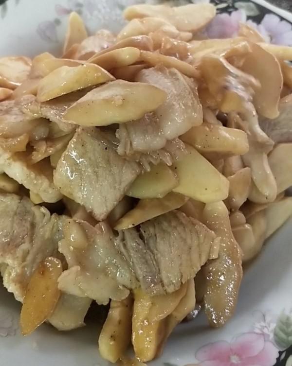 菱角米炒肉的做法-咸鮮味炒菜譜