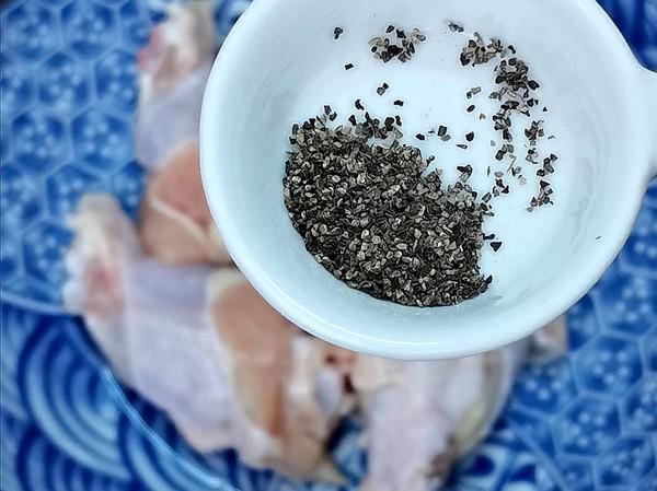 鹽焗雞腿的做法-家常味煮菜譜