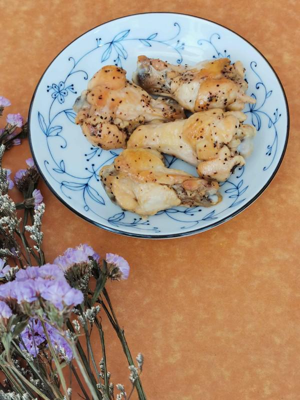 鹽焗雞腿的做法-家常味煮菜譜