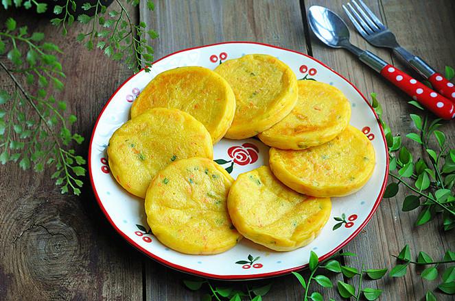 玉米發面餅的做法-家常味煎菜譜