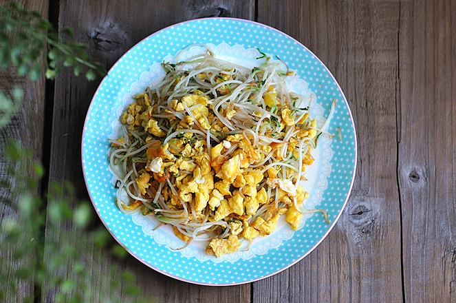 桂花豆芽的做法-家常味炒菜譜