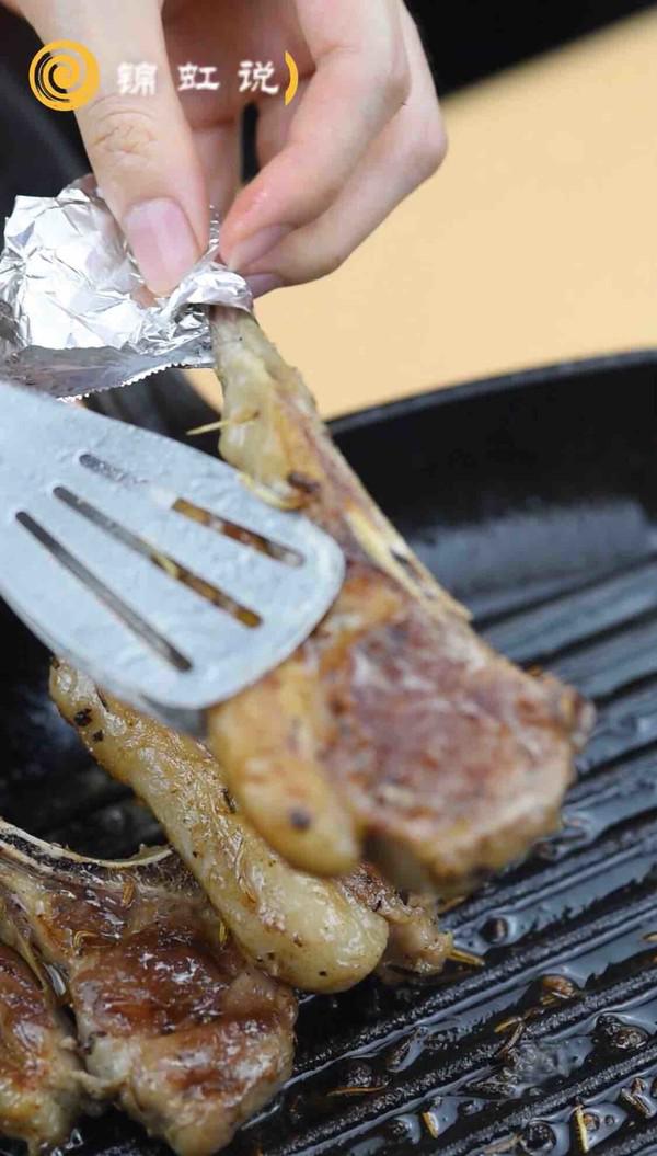 減肥餐～迷迭香烤羊排的做法-咸鮮味烤菜譜