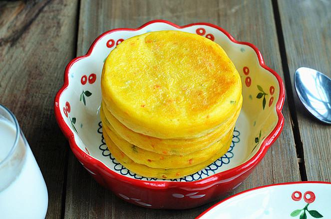 玉米發面餅的做法-家常味煎菜譜