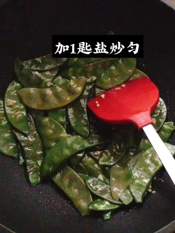 蒜香扁豆的做法-蒜香味炒菜譜