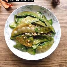 蒜香扁豆的做法-蒜香味炒菜譜