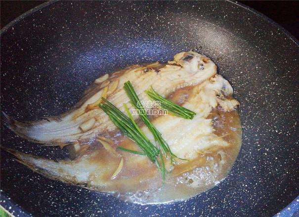 蔥燒舌鰨魚的做法-家常味燒菜譜