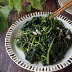 蒜蓉炒薯藤的做法-家常味炒菜譜