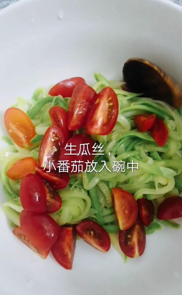 小番茄生瓜撈的做法-酸甜味拌菜譜