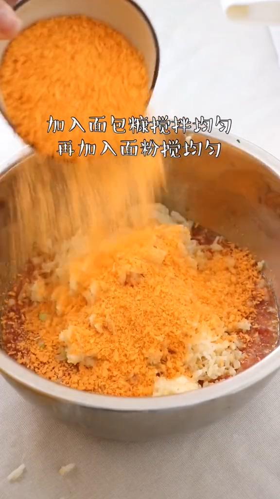 蓮藕肉丸子的做法-咸鮮味炸菜譜