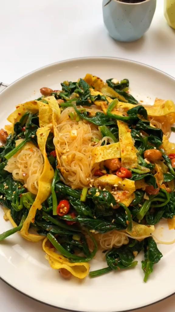 涼拌菠菜的做法-咸鮮味拌菜譜