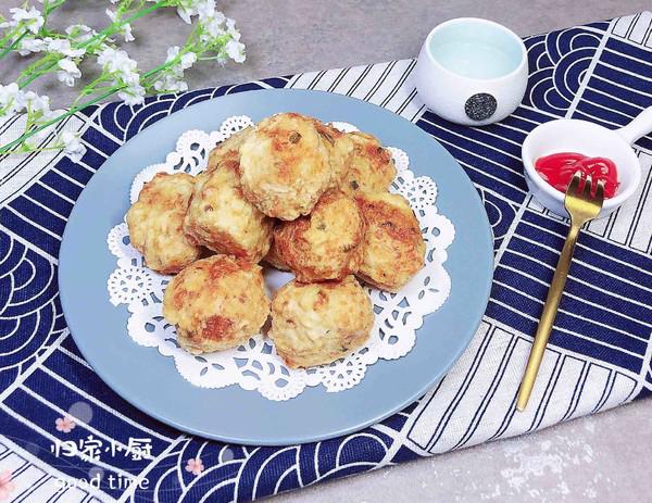 天婦羅土豆蝦球的做法-咸鮮味炸菜譜