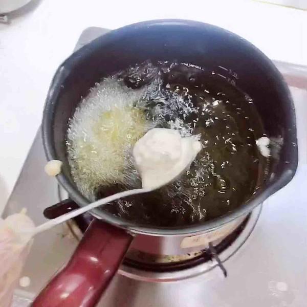 天婦羅土豆蝦球的做法-咸鮮味炸菜譜