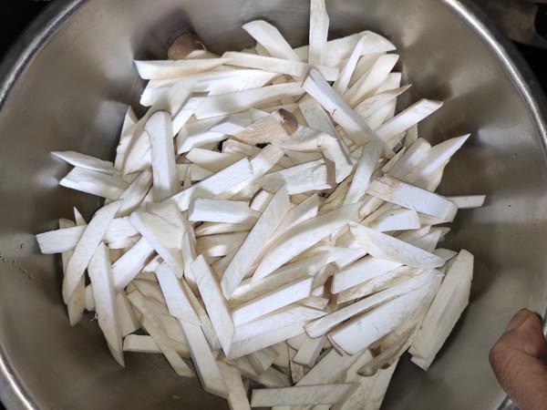 麻辣杏鮑菇的做法-麻辣味炸菜譜