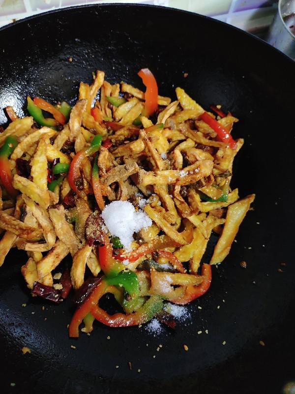 麻辣杏鮑菇的做法-麻辣味炸菜譜