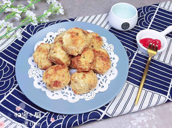 天婦羅土豆蝦球的做法-咸鮮味炸菜譜