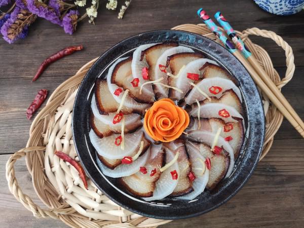 蘿卜蒸臘肉的做法-咸鮮味蒸菜譜