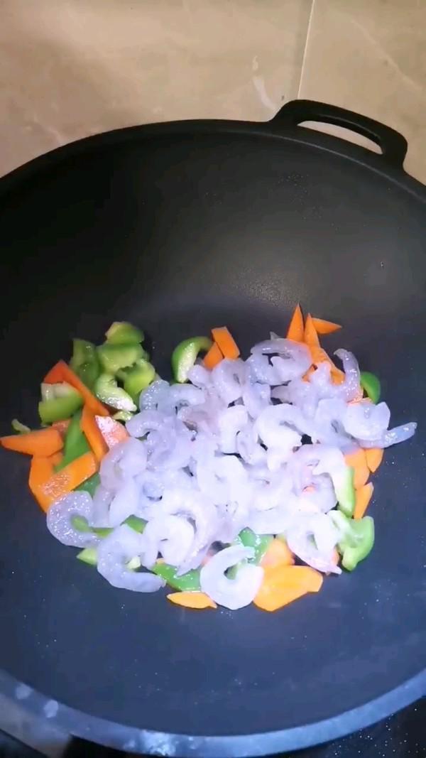 蝦仁炒時蔬的做法-家常味炒菜譜