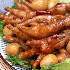 鵪鶉蛋雞爪的做法-咸鮮味燉菜譜