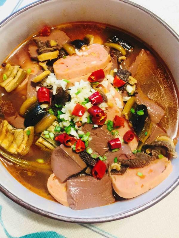 毛血旺的做法-香辣味燒菜譜