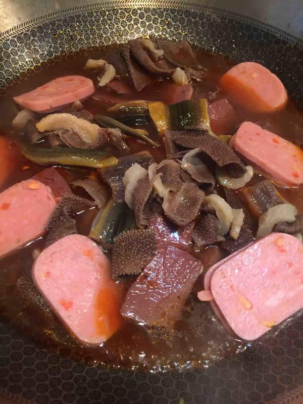 毛血旺的做法-香辣味燒菜譜