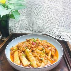 茄子這樣做，比肉還好吃，不一樣的肉沫茄子的做法-酸甜味炒菜譜