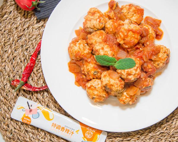 紅燴雞肉丸的做法-香辣味燴菜譜