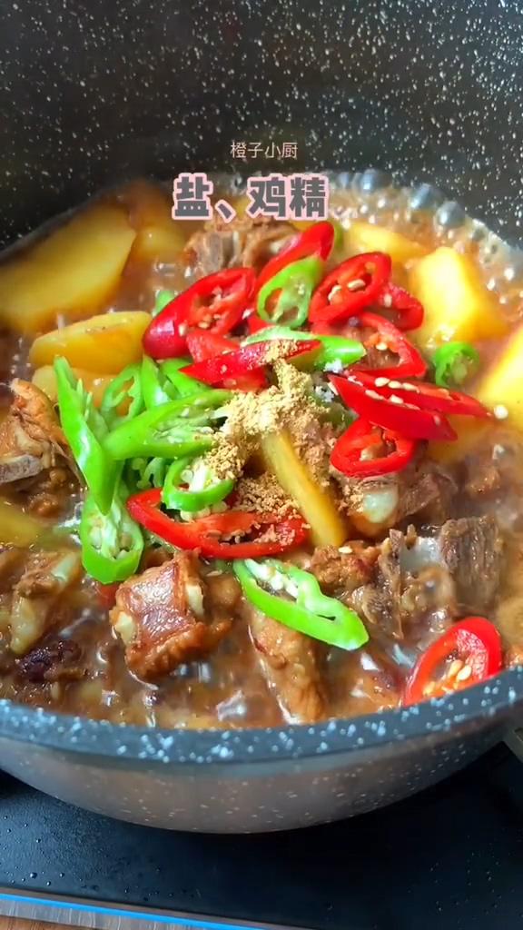 排骨燉土豆的做法-咸鮮味燉菜譜