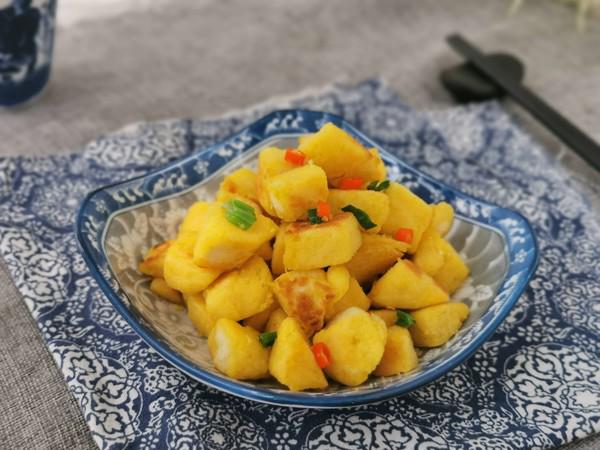 黃金饅頭丁的做法-家常味炒菜譜