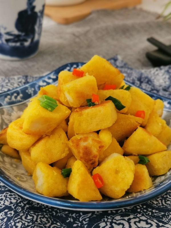 黃金饅頭丁的做法-家常味炒菜譜