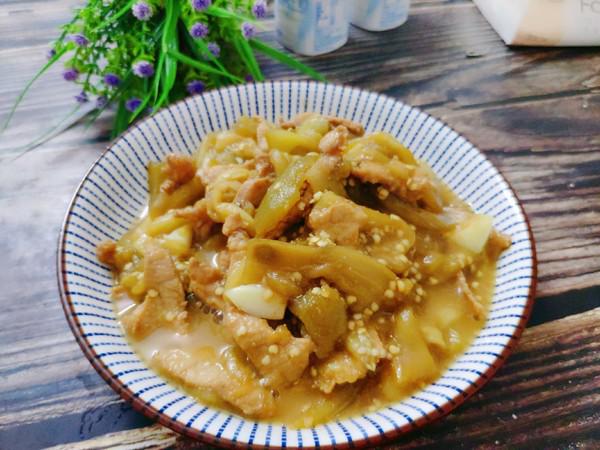 肉絲茄子的做法-家常味炒菜譜