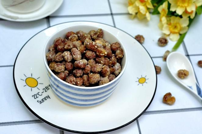 香酥花生米的做法-咸鮮味炸菜譜