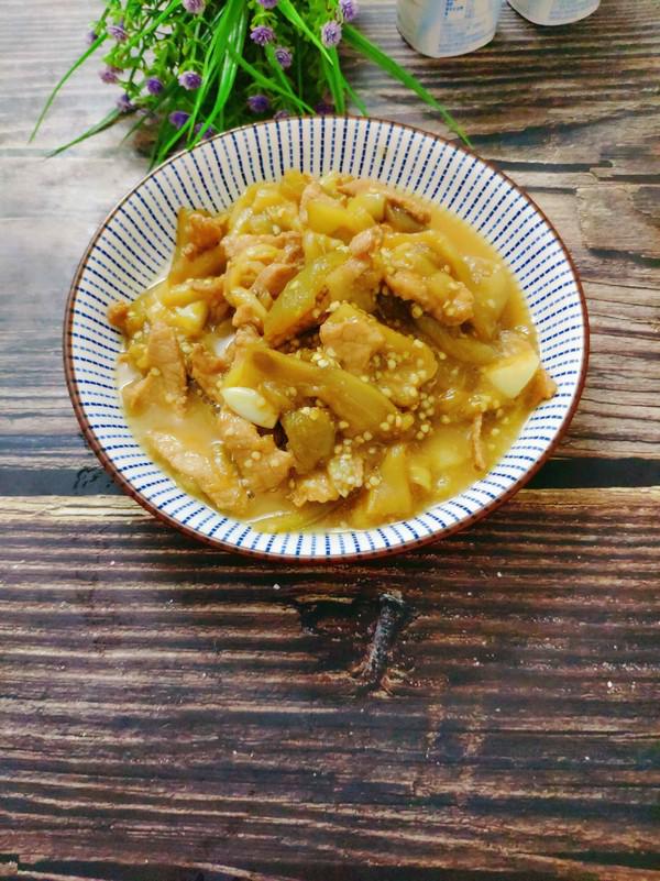 肉絲茄子的做法-家常味炒菜譜