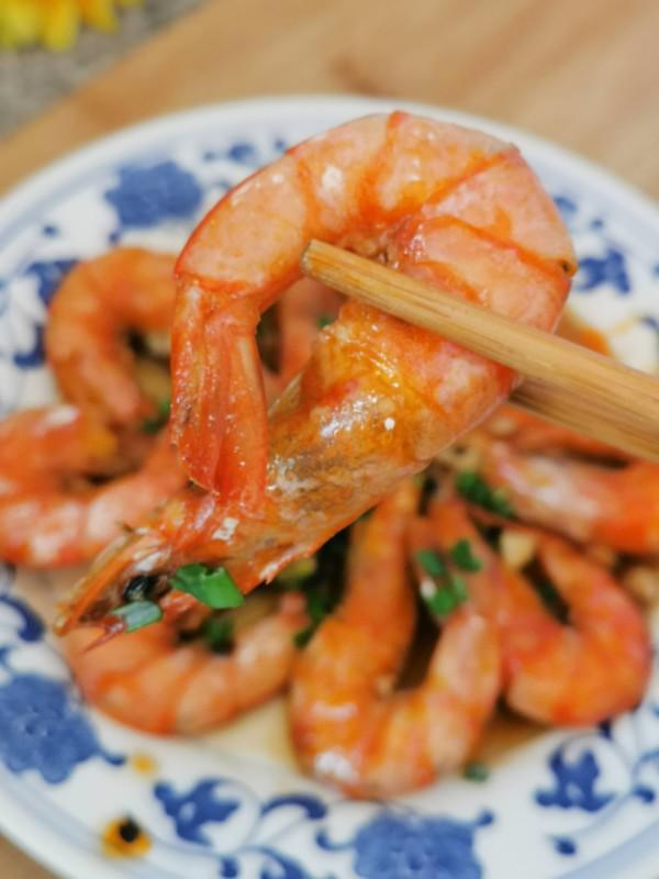 紅燒大蝦的做法-咸鮮味燒菜譜