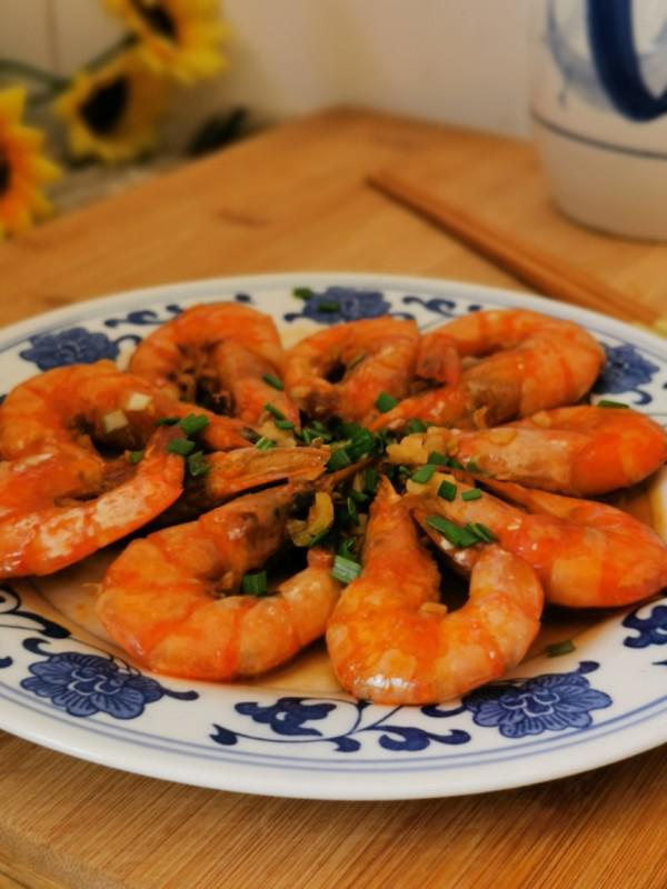 紅燒大蝦的做法-咸鮮味燒菜譜