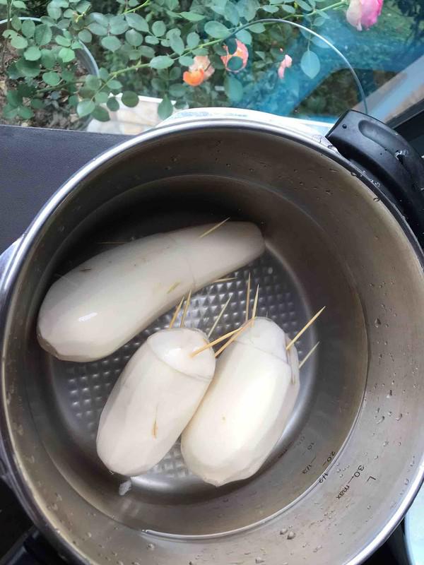 香糯桂花藕的做法-甜味煮菜譜