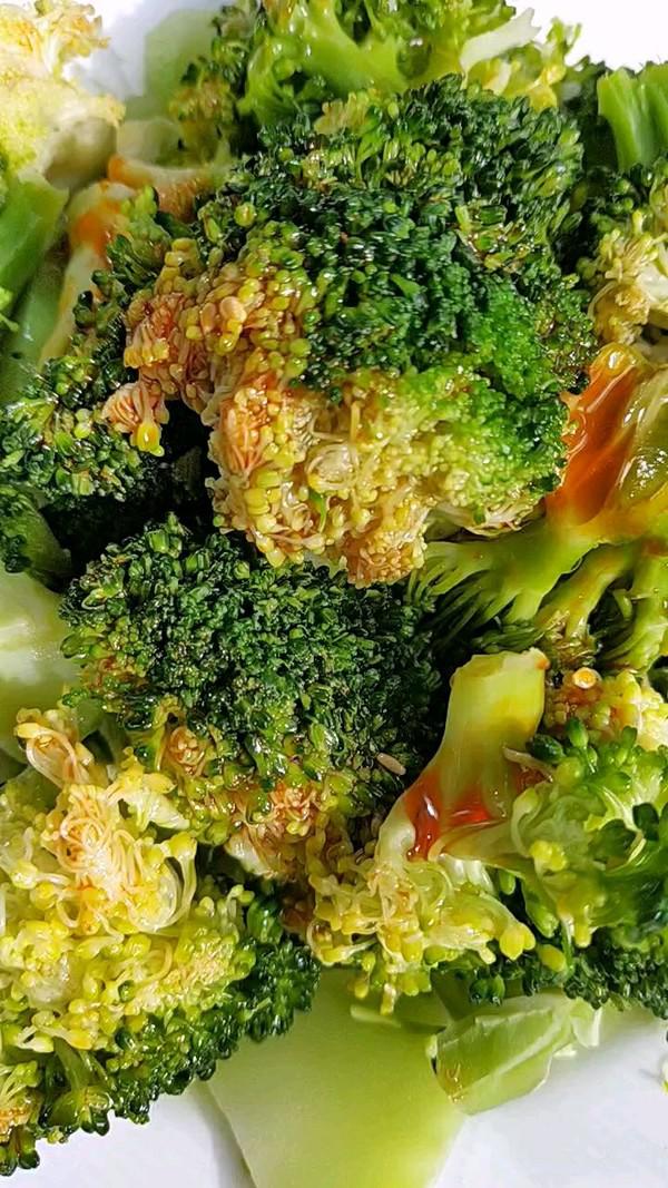 麻辣酸爽西藍花的做法-酸辣味煮菜譜