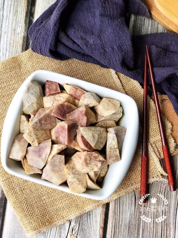 香蒸芋頭（咸鮮版）的做法-家常味蒸菜譜