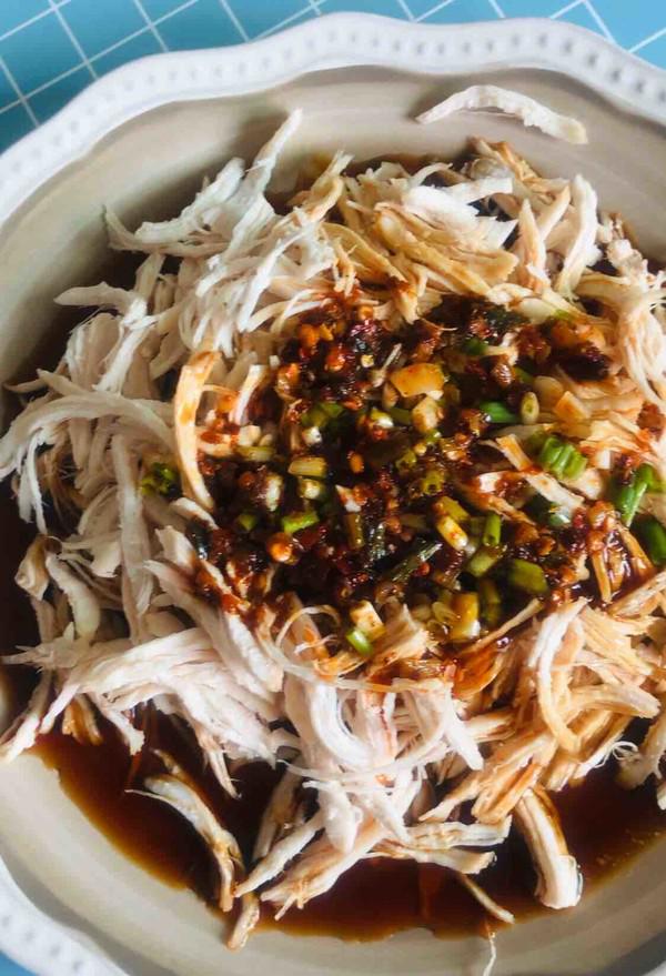 涼拌雞絲的做法-香辣味拌菜譜